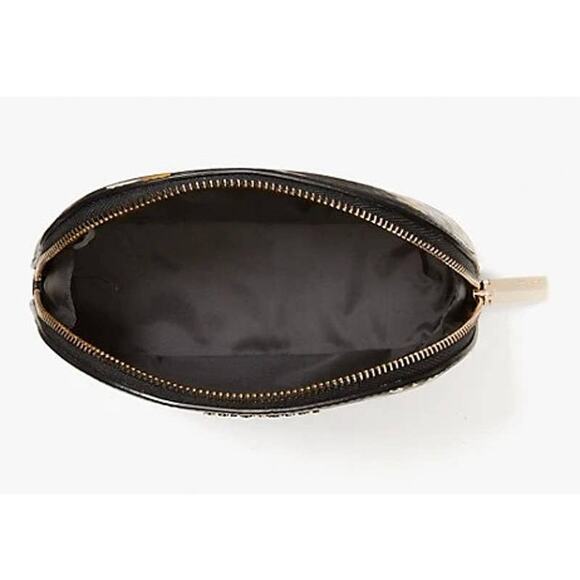 Kate Spade daisy dots small dome cosmetic case - Picture 2 of 5